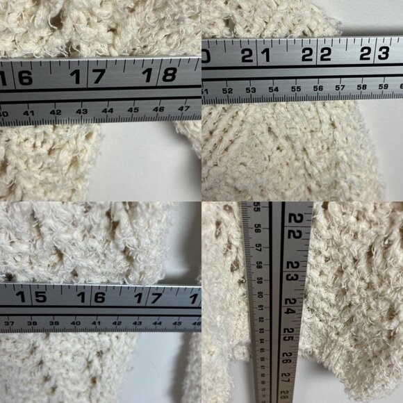 Anthropologie Akemi + Kin Sable Pointelle Sweater Bohemian Knit Size XS Pullover - Picture 11 of 11